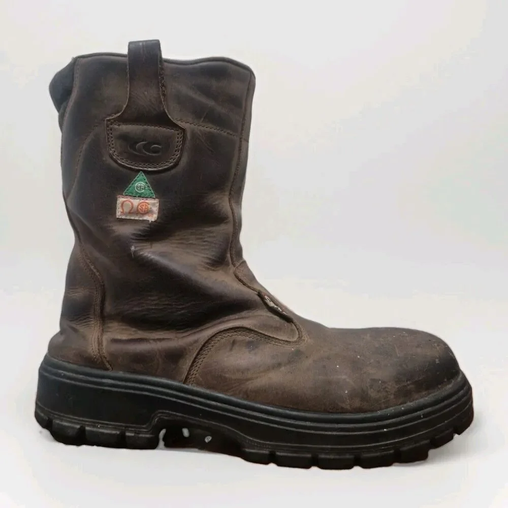 Cofra ROUGHNECK  Water-repellent  Composite Toe Brown Leather Men's Size 12W